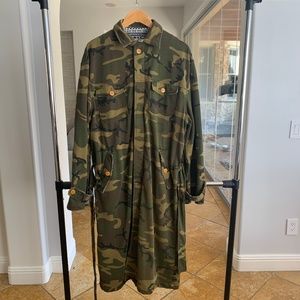 Army Printed Coat